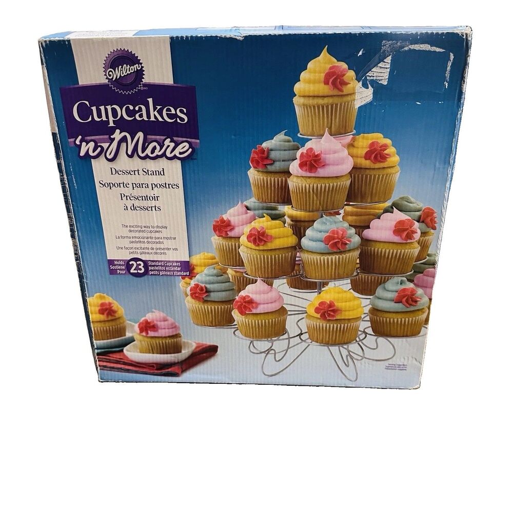 Wilton Cupcakes n more Dessert Cupcake Muffin Stand Holds 23 Cupcakes.